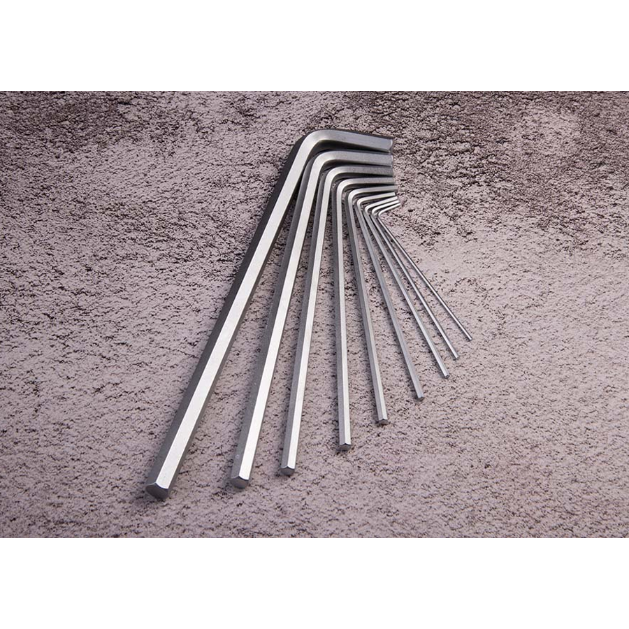 KING TONY Profi-Werkzeuge - 6-Kantschlüssel-Set, extra lang, metrisch - 9 tlg. 20209MR