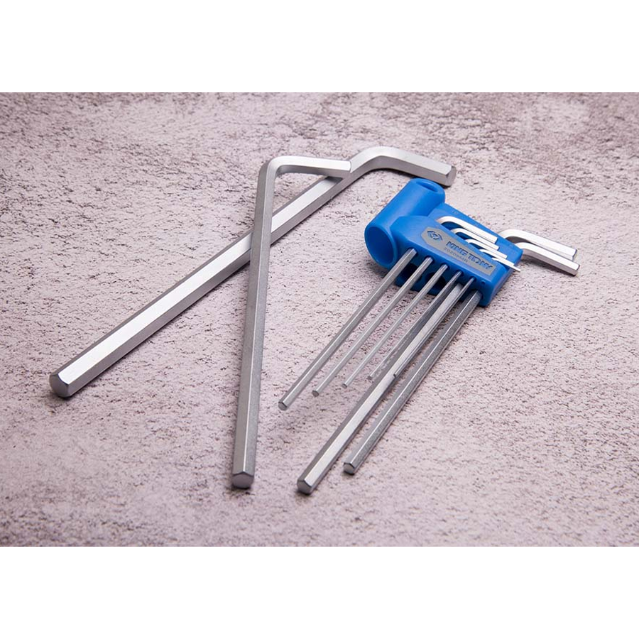 KING TONY Profi-Werkzeuge - 6-Kantschlüssel-Set, extra lang, metrisch - 9 tlg. 20209MR