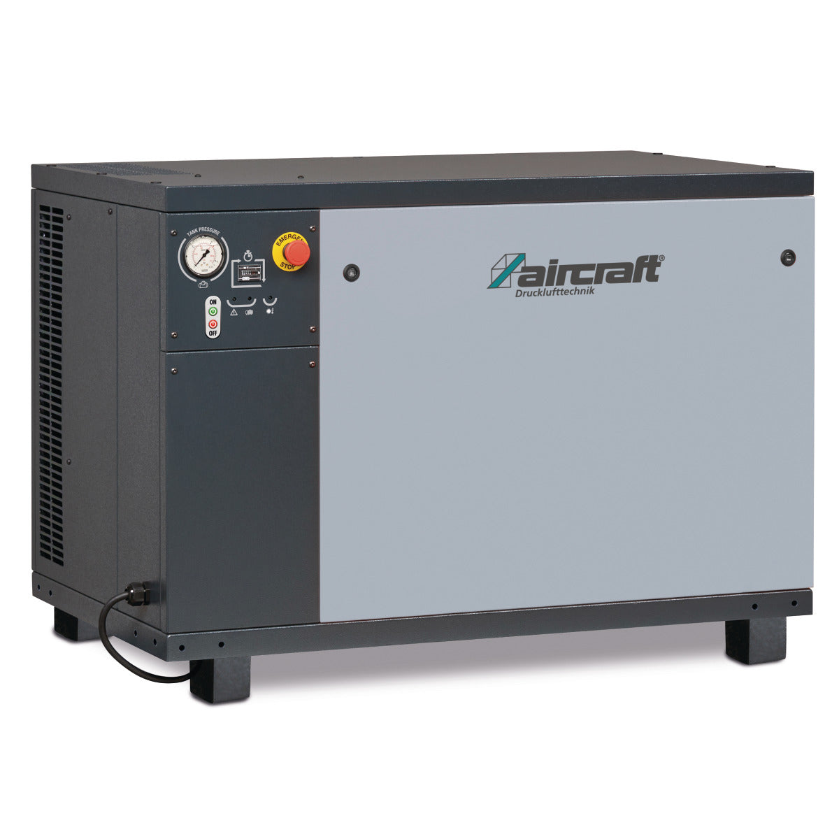 Aircraft AIRPROFI Stationärer Kolbenkompressor mit Schalldämmgehäuse 703/10 Silent | Art.-Nr. 2022780
