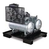Aircraft AIRPROFI DUO Stationärer Kolbenkompressor 703/2x75/13 | Art.-Nr. 2023185