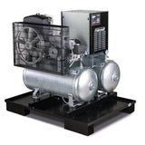 Aircraft AIRPROFI DUO Stationärer Kolbenkompressor 703/2x75/13 K | Art.-Nr. 2023186