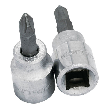 Kraftwerk PRO LINE 3/8" Schraubendreher-Steckschlüsseleinsatz Phillips, PH1
