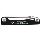 KING TONY Profi-Werkzeuge - TORX® 6-Kantschlüssel-Set, mit Halter - 8 tlg. 20308PR