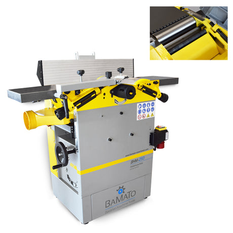 BAMATO Abricht- und Dickenhobelmaschine BHM-250 (230V)
