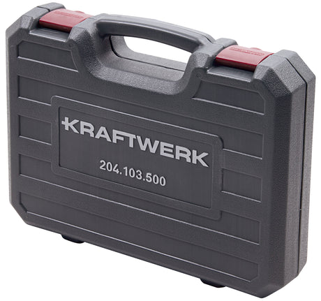 Kraftwerk BASIC LINE 1/4" + 3/8" Umschaltknarren Steckschlüsselsatz Werkzeugkoffer, 96-tlg.