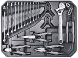 Kraftwerk BASIC LINE 1/4" + 1/2" Umschaltknarren Steckschlüsselsatz Werkzeugkoffer, 266-tlg.