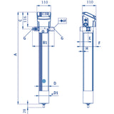 AIRCRAFT Membrantrockner DRYPOINT M eco control DEC1-30S SM-2048330