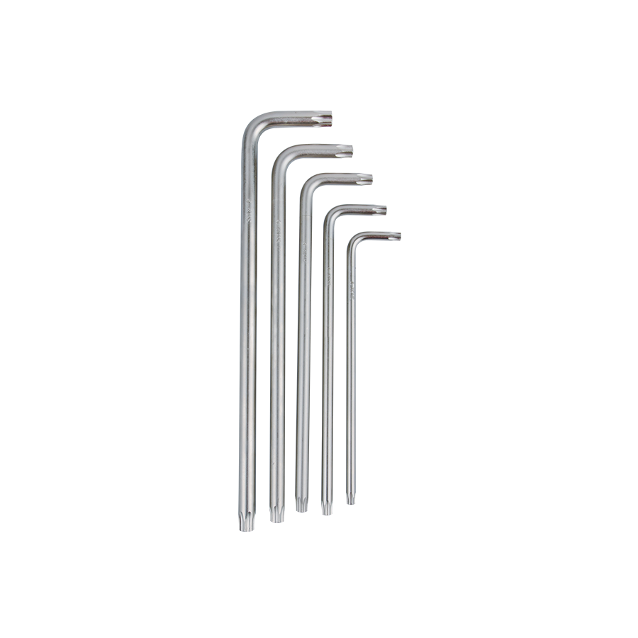 KING TONY Profi-Werkzeuge - XZN® 6-Kantschlüssel-Set, extra lang - 5 tlg. 20515PR01