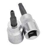 Kraftwerk PRO LINE 3/8" Schraubendreher-Steckschlüsseleinsatz Innen TX, TORX mit Bohrung, TS27