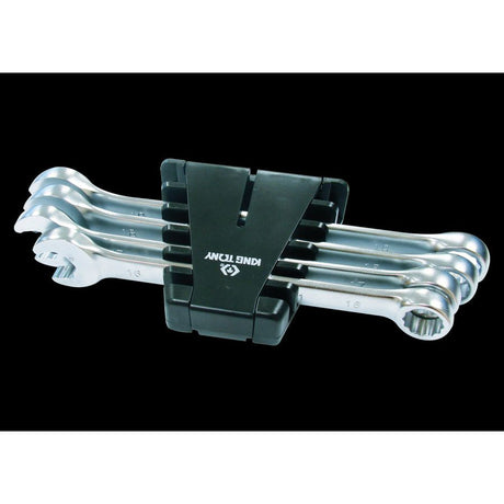 KING TONY Profi-Werkzeuge - Ratschen-Ring-Maulschlüssel-Set, metrisch - 4 tlg. 14104MR