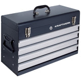 Kraftwerk BASIC LINE 1/4" + 1/2" Werkzeugkiste mit Auszügen, 100-tlg