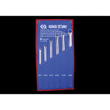 KING TONY Profi-Werkzeuge - Doppel-Ringschlüssel-Set, gerade, lang - 6tlg. 1F06MRN