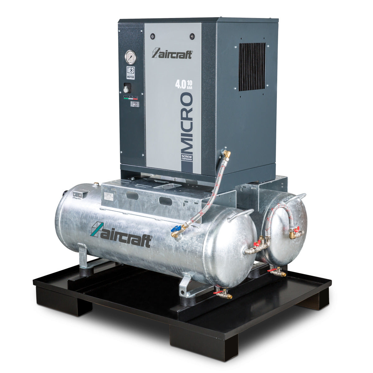 Aircraft A-DUO-MICRO SE Schraubenkompressor 4.0-10 2x100 | Art.-Nr. 2091624