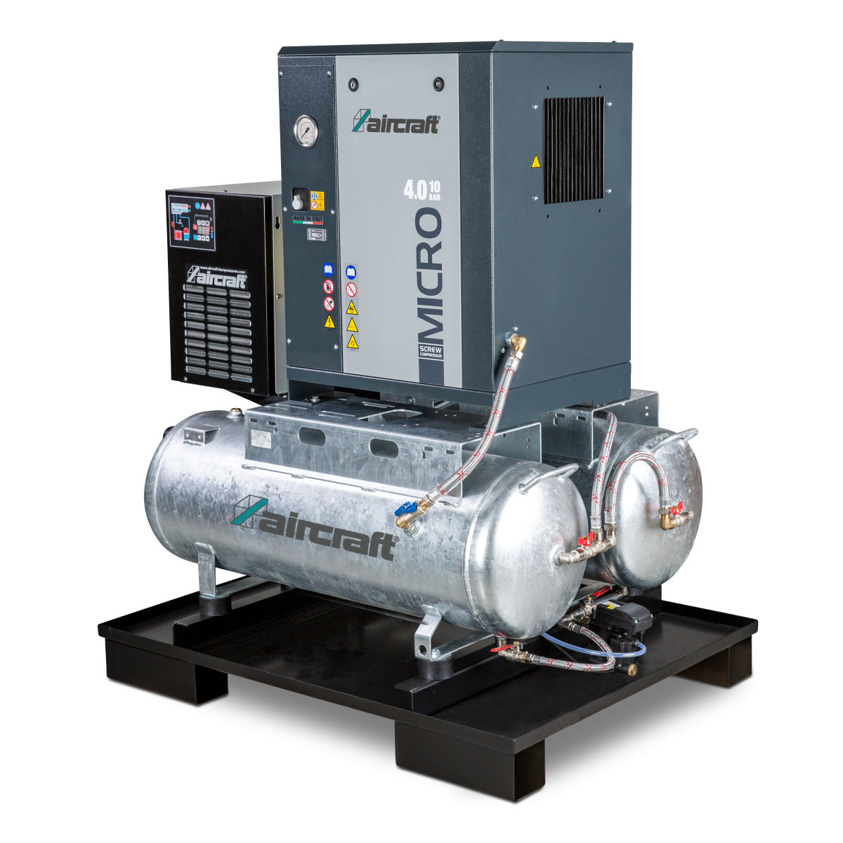 Aircraft A-DUO-MICRO SE Schraubenkompressor 4.0-10 2x100 KK | Art.-Nr. 2091684