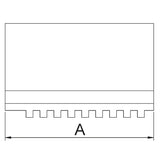 BERNARDO Backe für 3-Backenfutter DK11 – Modell Weiche Monoblockbacke DSJ-DK11-80