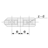 BERNARDO Backe für 4-Backenfutter DK12 – Modell Grundbacke DMJ-DK12-400