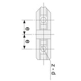 BERNARDO Backe für 4-Backenfutter DK12 – Modell Grundbacke DMJ-DK12-630