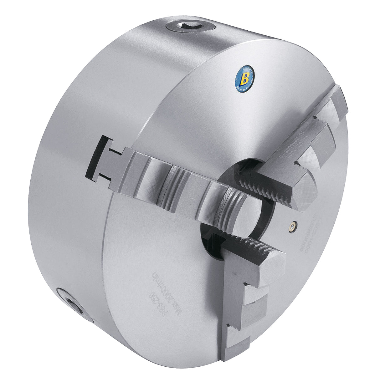 BERNARDO 3-Backenfutter aus Guss – Modell Standard-3-Backenfutter PS3-200