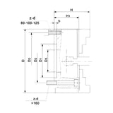 BERNARDO Planscheibe – Modell Planscheibe K72 - 80