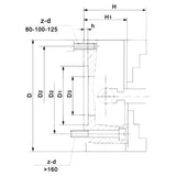BERNARDO Planscheibe – Modell Planscheibe K72 - 100