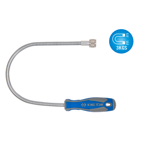 KING TONY Profi-Werkzeuge - Flexibler Magnetsucher mit starkem Magneten 3kgs 2121A18