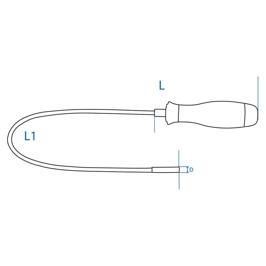 KING TONY Profi-Werkzeuge - Magnetische Spitze - 5 mm 212112