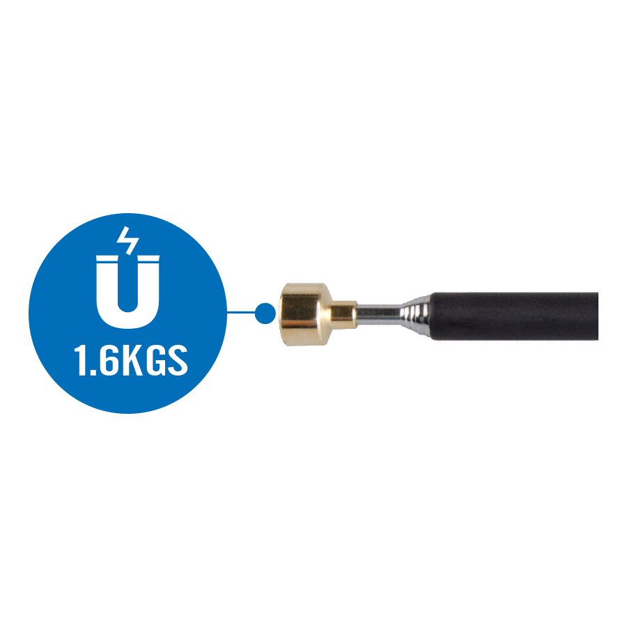 KING TONY Profi-Werkzeuge - Teleskop Magnet-Stift - 130-640 mm 212826