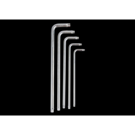 KING TONY Profi-Werkzeuge - XZN® 6-Kantschlüssel-Set, extra lang - 5 tlg. 20515PR01