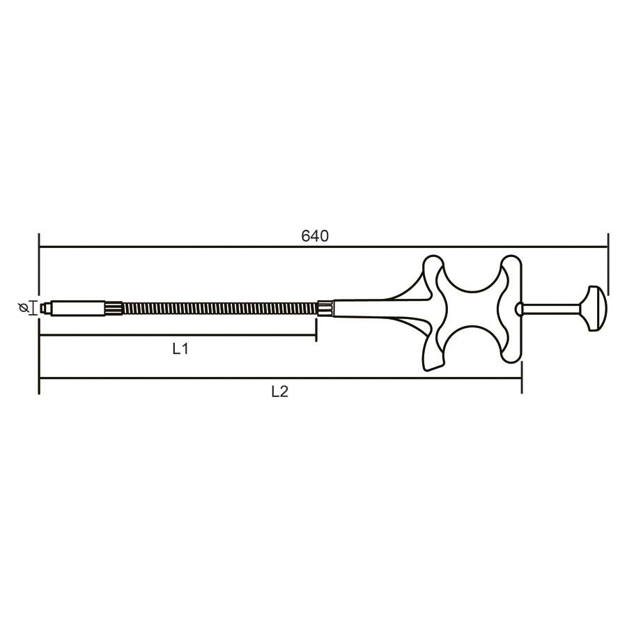 KING TONY Profi-Werkzeuge - Flexibler Magnetheber 3-in-1 212924