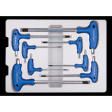 KING TONY Profi-Werkzeuge - L-Griff 6-Kantschlüssel-Set - 8 tlg. 22208MR