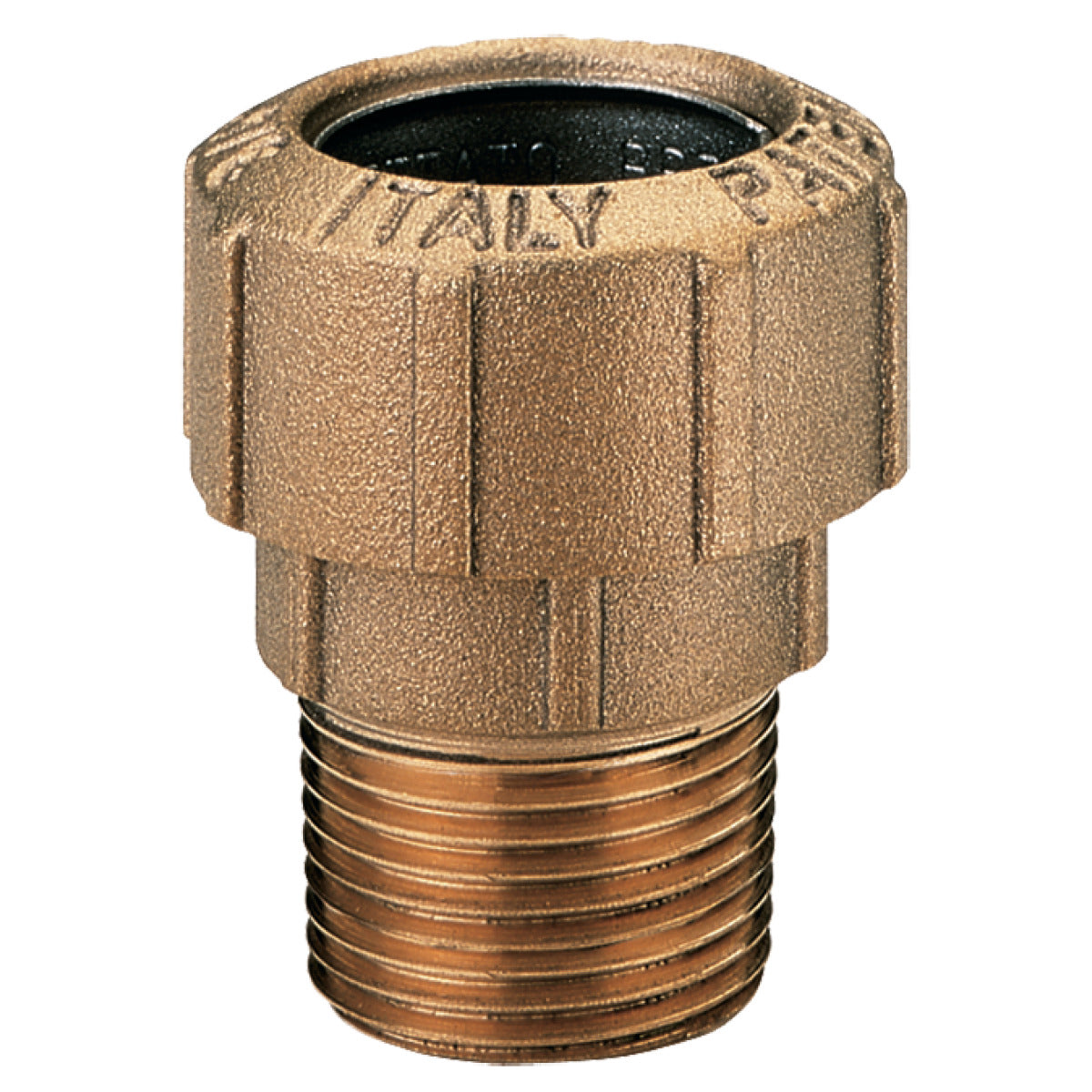 Aircraft Gerader Einschraubsteckverbinder (Messing) 63 mm AD / R2" AG - Art. 2154038