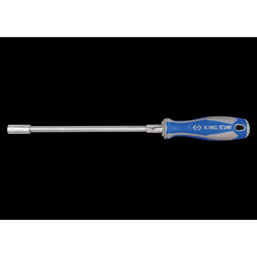 KING TONY Profi-Werkzeuge - 6-Kant Bit-Halter, flexibel, mit Griff - 5 mm 145305