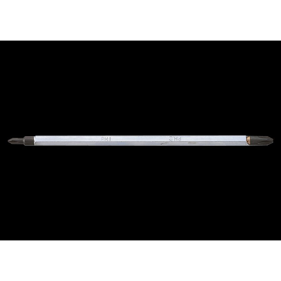 KING TONY Profi-Werkzeuge - PHILLIPS® Schraubendreher-Umsteckklinge - PH1 / PH2 1317012PN