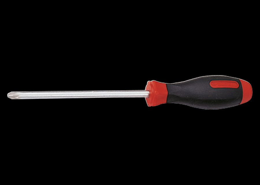 KING TONY Profi-Werkzeuge - POZIDRIV® Schraubendreher, Inox, 80 mm - PZ1 14280132K