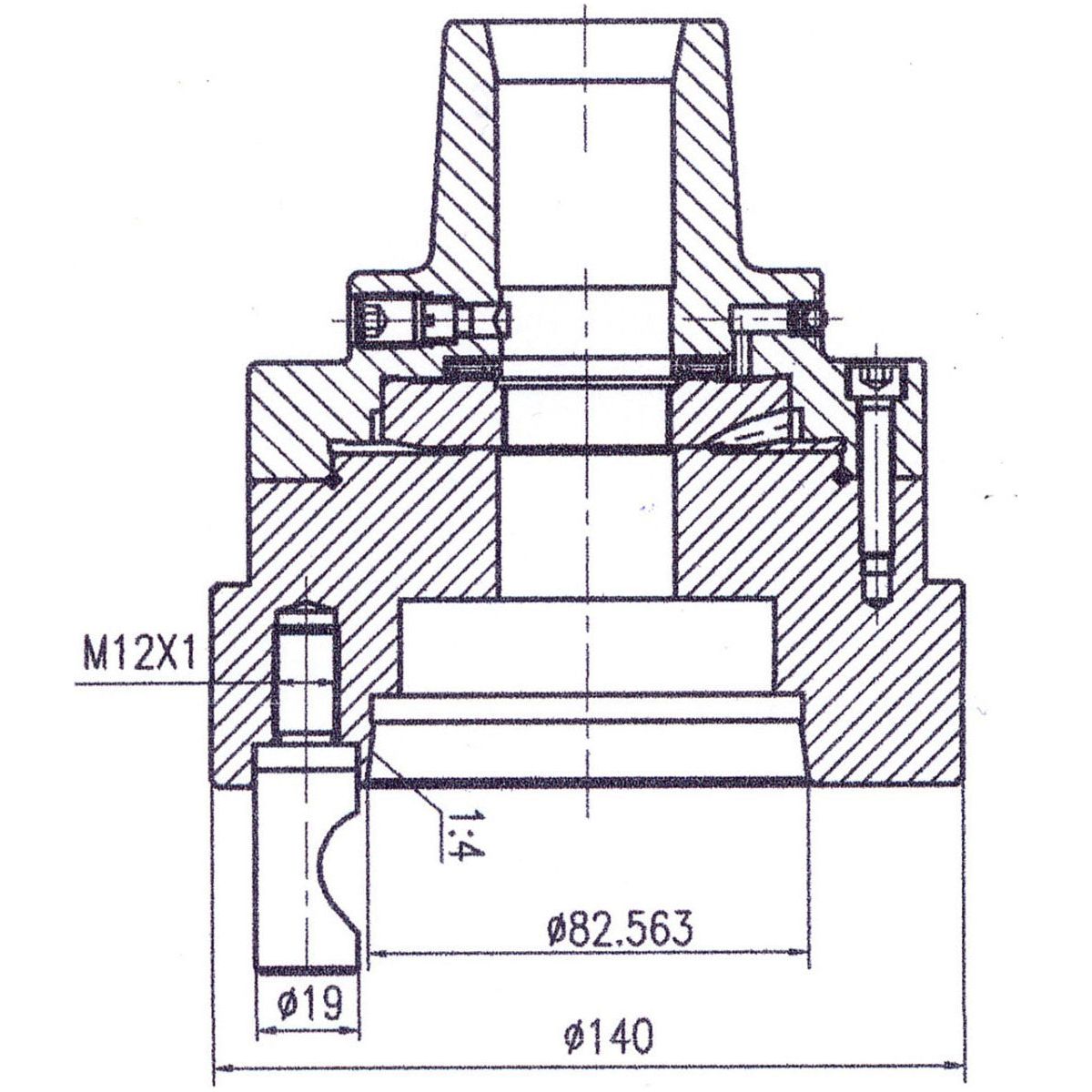 BERNARDO Spannmittel für Werkzeuge – Modell Spannzangenfutter 5C mit Aufnahme D1-5
