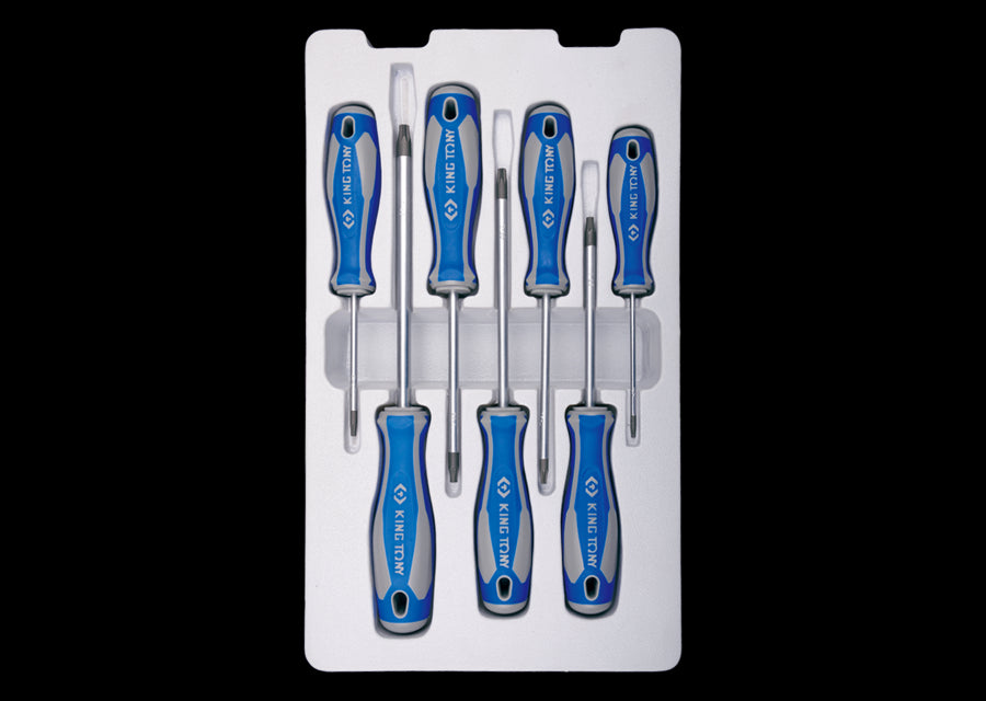 KING TONY Profi-Werkzeuge - TORX® Schraubendreher-Set - 7 tlg. 30317PR