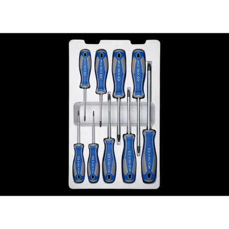 KING TONY Profi-Werkzeuge - RESISTORX® Schraubenzieher-Set - 9 tlg. 30309PR