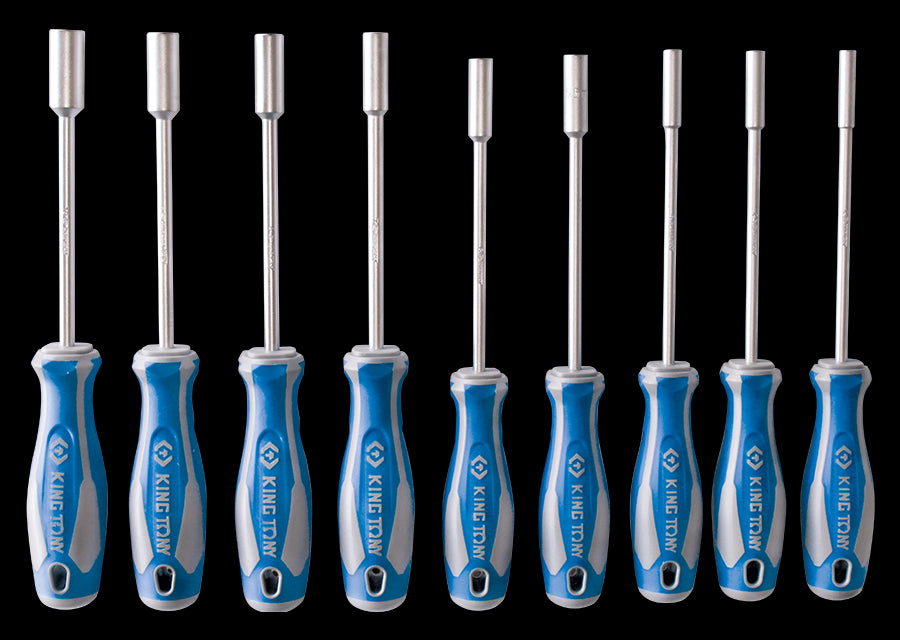 KING TONY Profi-Werkzeuge - Steckschlüssel Set - 9 tlg. 30119MR