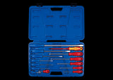 KING TONY Profi-Werkzeuge - Flach- und PHILLIPS®Schraubendreherset, PVC-Griffe - 14 tlg. 35114MR