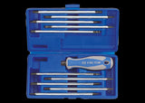 KING TONY Profi-Werkzeuge - Schraubendreher-Set mit umkehrbaren Klingen - 11 tlg. 32518MR
