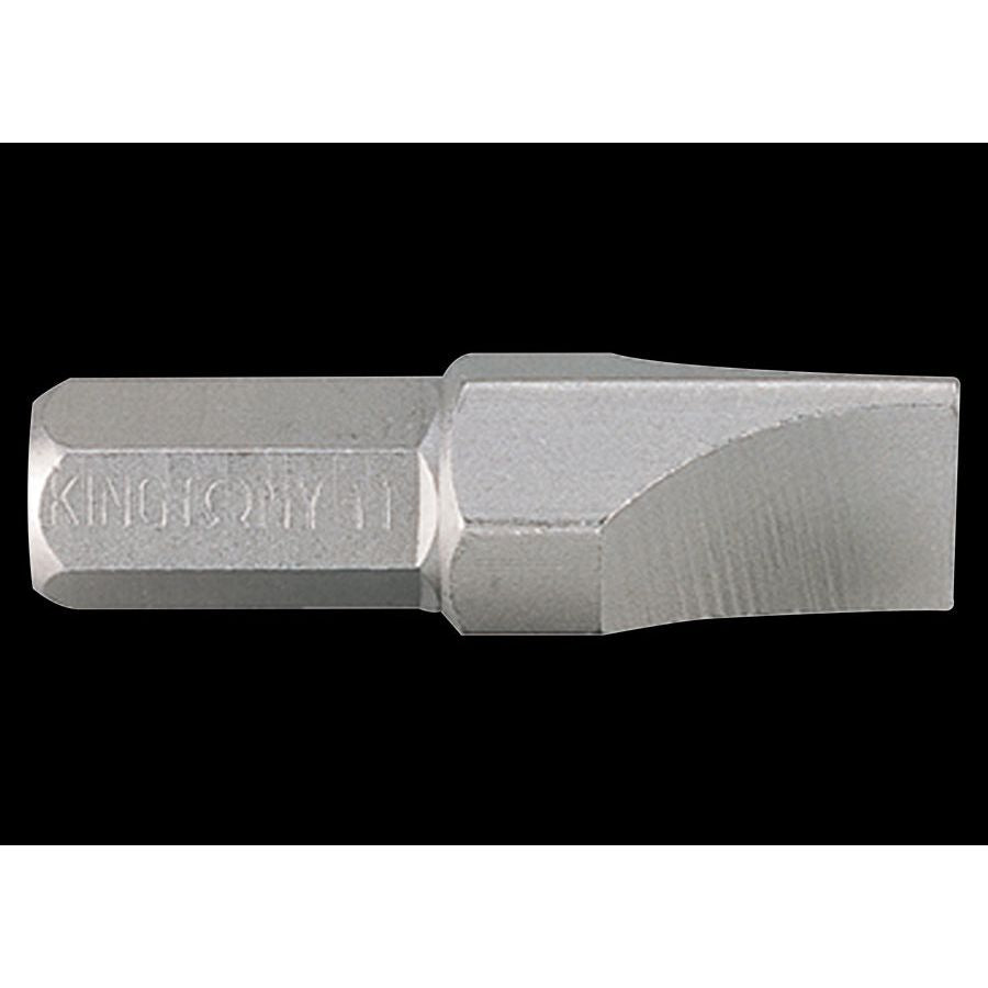 KING TONY Profi-Werkzeuge - Schlitz-Schraubendreher-Einsatzbit, 36 mm - 8 x 1,2 mm 183608S