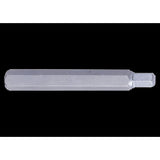 KING TONY Profi-Werkzeuge - 6-Kant Einsatzbit, 10 mm, lang - H8 168008H