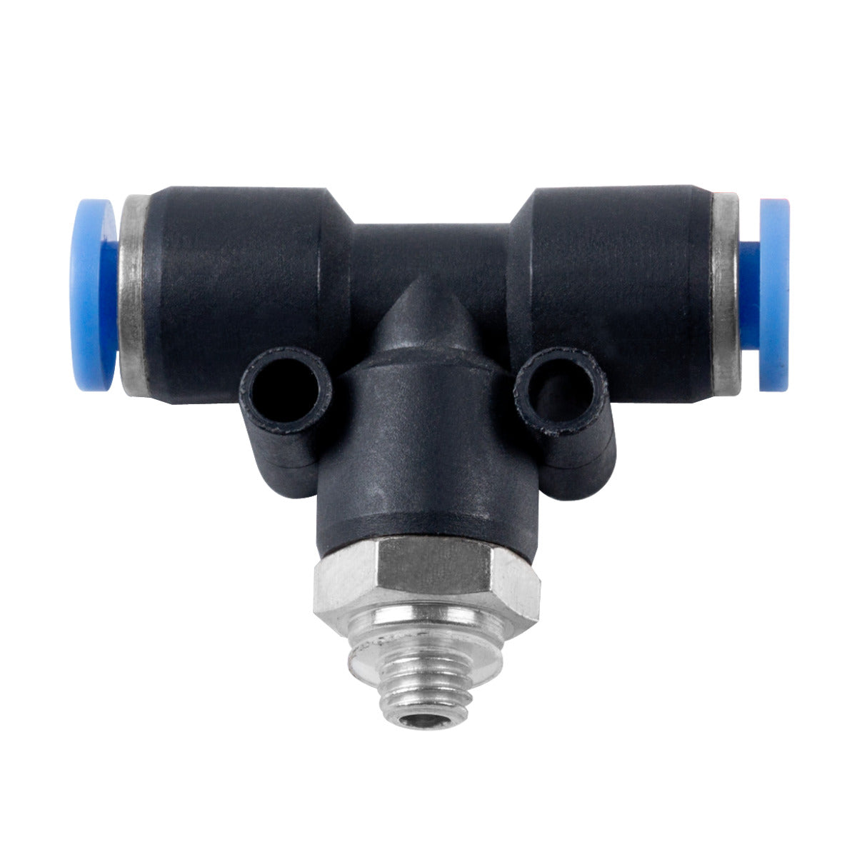 Aircraft Push-in-Stecker M5 AG x 4 mm, T-Stück, 15 bar - Art. 020109471