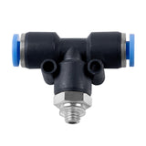 Aircraft Push-in-Stecker M5 AG x 4 mm, T-Stück, 15 bar - Art. 020109471