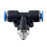 AIRCRAFT Push-in-Stecker  M5 AG x 4 mm, T-Stück, 15 bar SM-020109471
