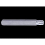 KING TONY Profi-Werkzeuge - TORX® Schraubendreher-Einsatz Bit, lang - T10 168010T