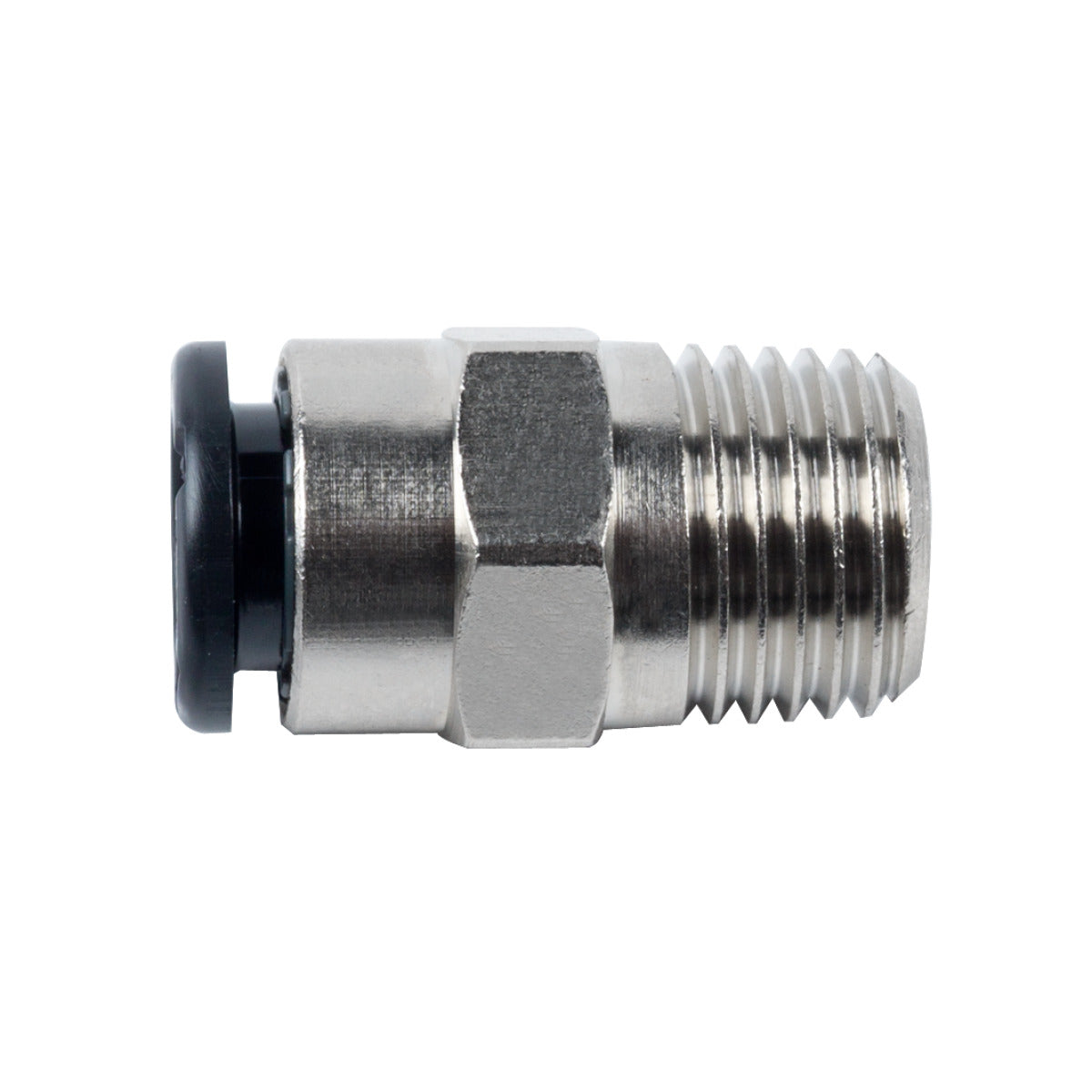 Aircraft Push-in-Stecker 1/4" AG x 8 mm, gerade, 16 bar - Art. 020108588