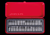 KING TONY Profi-Werkzeuge - 1/4" Biteinsatz-Koffer - 42 tlg. 1042CQ