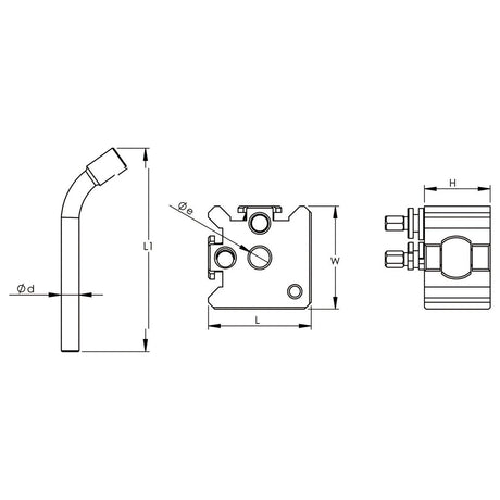 BERNARDO Spannmittel für Werkzeuge – Modell Schnellwechsel-Stahlhalter Modell Bernardo Gr. 20