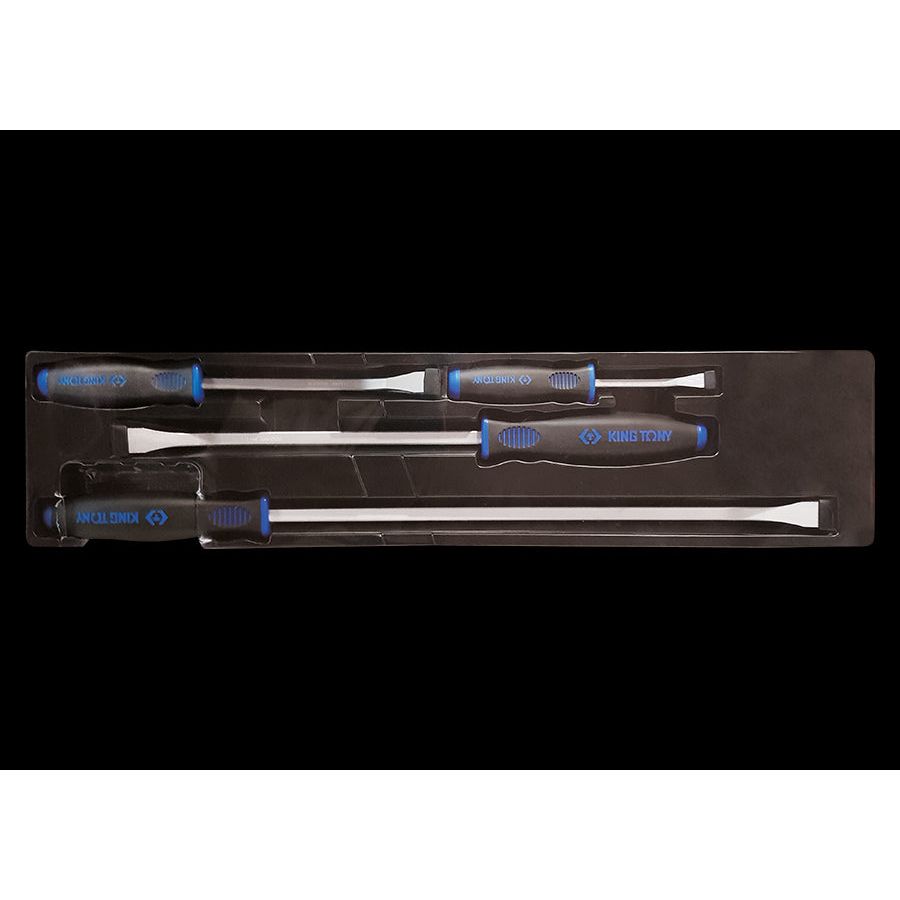 KING TONY Profi-Werkzeuge - Krafthebel-Set - 4 tlg. 9TK014